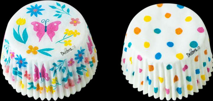 Image du produit Decora Caissettes à Cupcakes - Papillons (36 pcs) (5 cm)