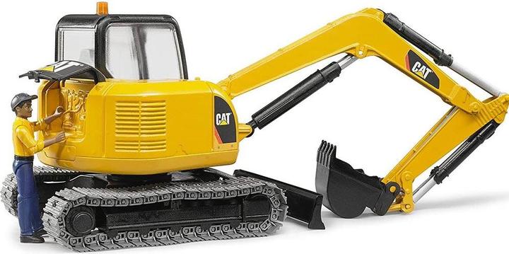 Immagine prodotto Bruder Mini escavatore Cat con operaio edile