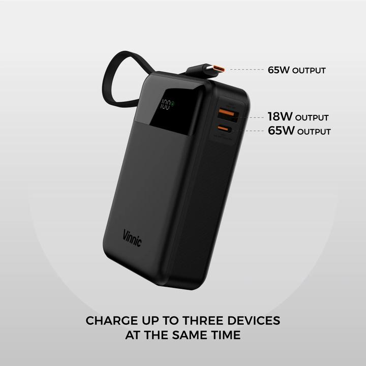 Produktbild Vinnic Damavand 2 (20000 mAh, 65 W, 77 Wh)