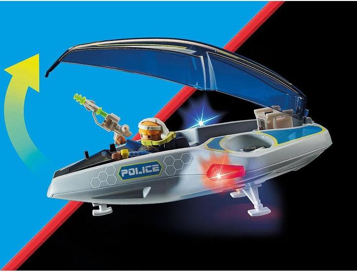 Actual product image Playmobil Galaxy Police Glider (70019, Playmobil Space)