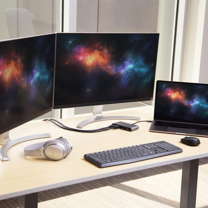 Actual product image StarTech TB3DKM2HD (USB-C, 1 Ports)