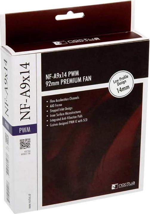 Produktbild Noctua Nf-A9x14 Pwm (92 mm, 1 x)