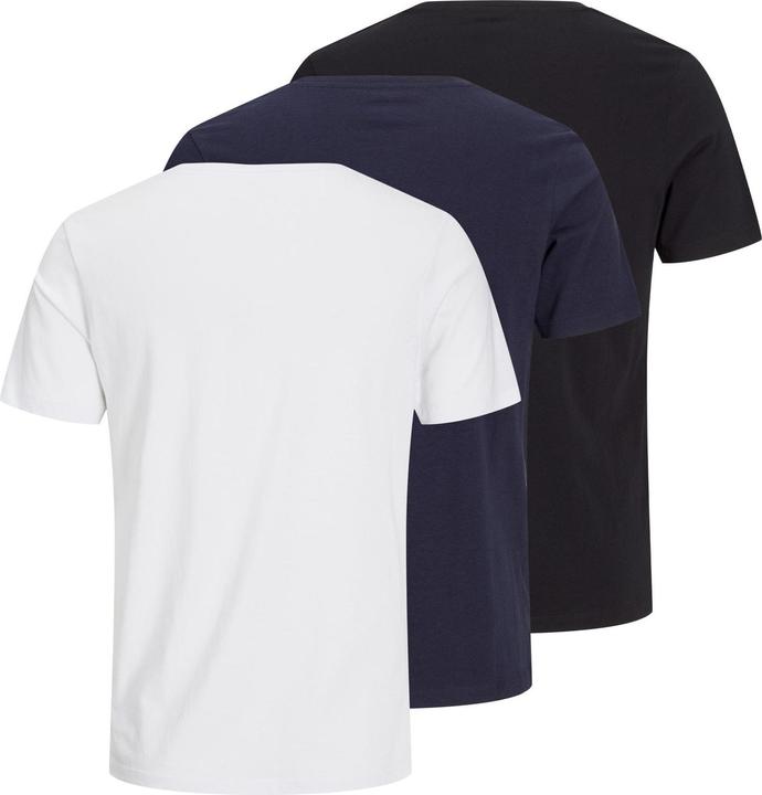 Produktbild Jack & Jones Jjeorganic Basic Tee Ss O-Ne 3pk Mp Noos (XS)