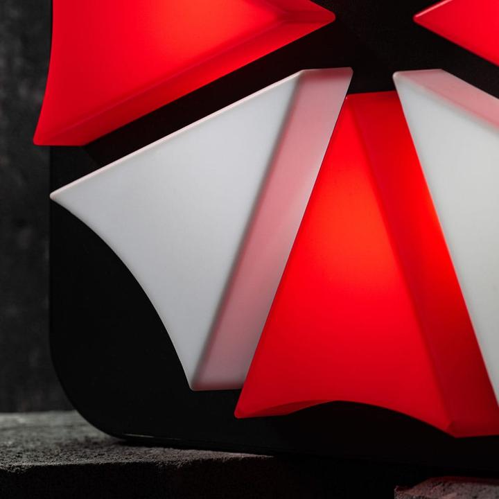 Actual product image Numskull Resident Evil Umbrella Corporation - 3D wall light