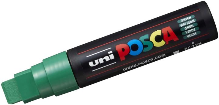 Actual product image Posca Marker PC-17K rectangular tip (Green, 15 mm, 1 x)