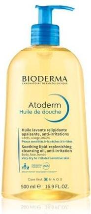 Bioderma Atoderm Duschöl 500 ml - Beruhigendes, ultra-nährendes Duschöl für trockene und gereizte Haut (500 ml)