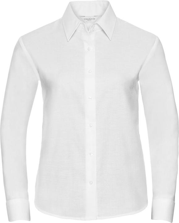 Produktbild Russell Collection Easy Care Oxford Bluse Langarm (6XL)
