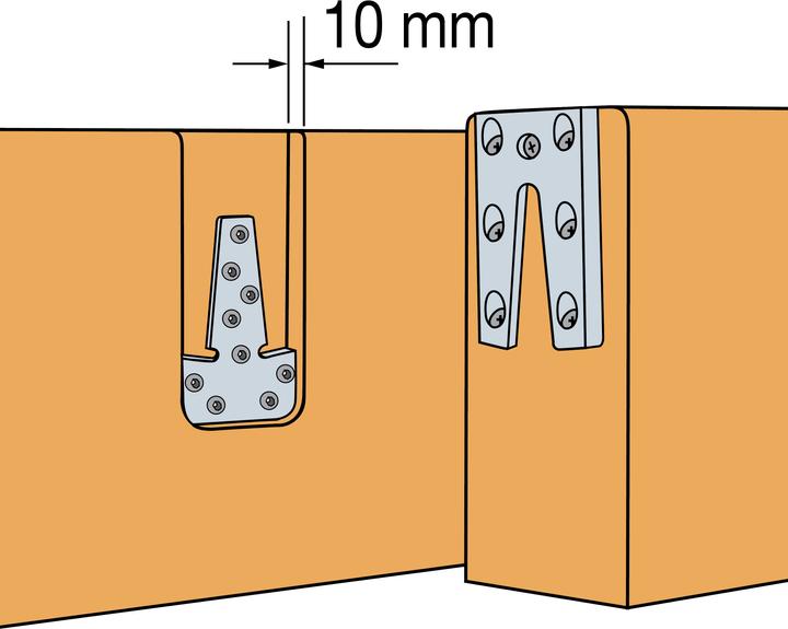 Produktbild Simpson Sst Hirnholzverbinder (Verbindungsbleche, 1 Stk.)