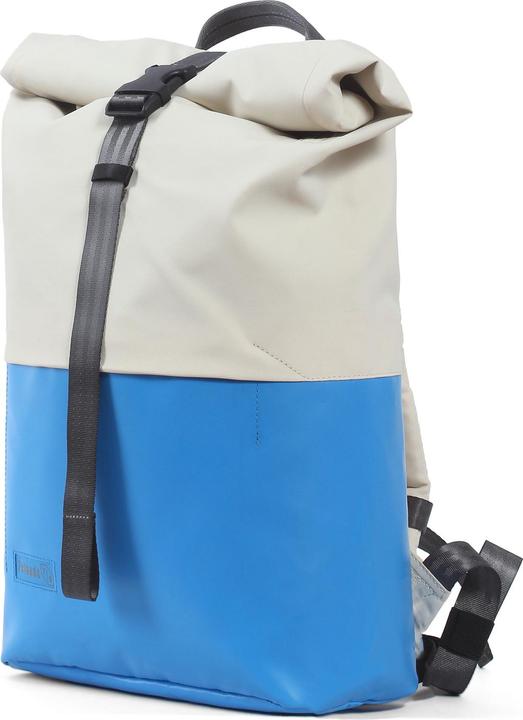 light blue-off white