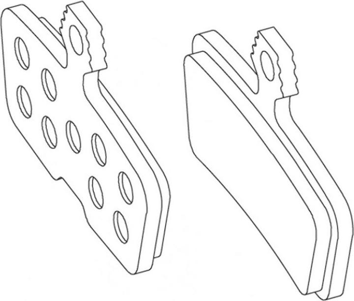Immagine prodotto Avid Code/Guide RE/DB8 sinter/steel (Avid, SRAM, Metallo sinterizzato)