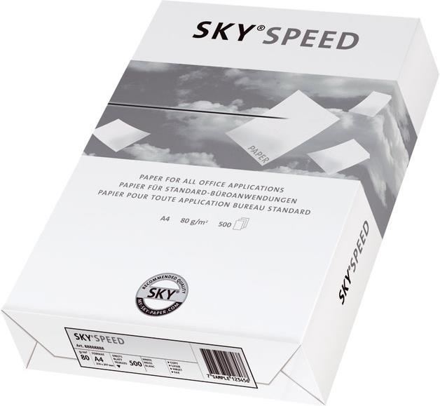 Produktbild SKY Speed Multifunktionspapier, A4, 500 Blatt (80 g/m², 500 x, A4)