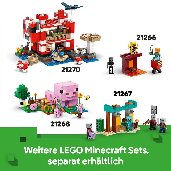 Produktbild LEGO Die Expedition zur Gürteltiermine (21269, LEGO Minecraft)
