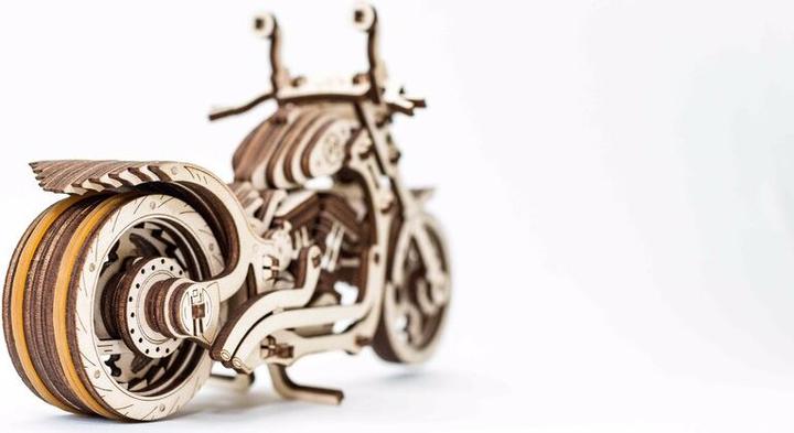 Actual product image Eco Wood Art Motorcycle Cruiser