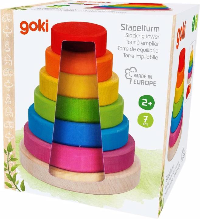 Immagine prodotto Goki Torre impilabile giocattolo impilabile