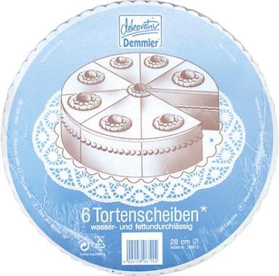 Image du produit Magni 6 Disques à Tarte 28cm Blanc Fsc