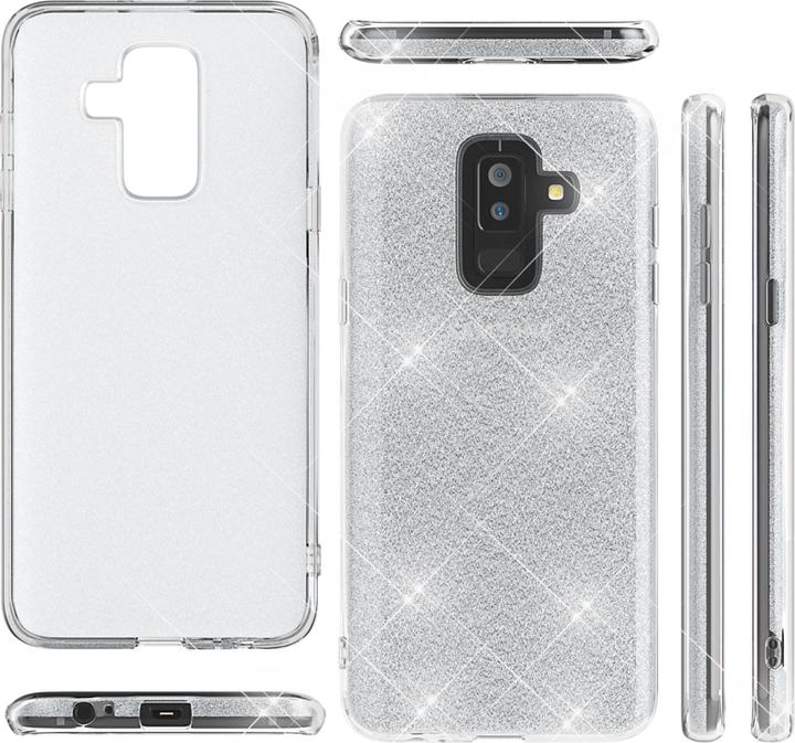 Actual product image Nalia Glitter mobile phone case (Samsung Galaxy A6+)