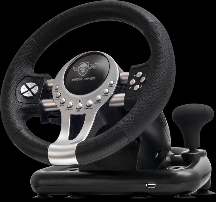 Productafbeelding Spirit Of Gamer Racewiel Pro 2 (Xbox serie X, Xbox One S, Xbox serie S, PS3, PC, PS4, Xbox One X)