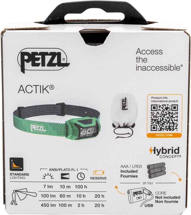 Actual product image Petzl Actik (450 lm)