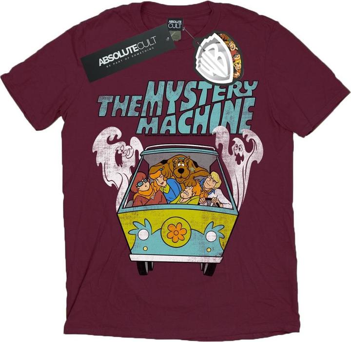 Actual product image Scooby Doo Womens/Ladies Mystery Machine Cotton Boyfriend T-Shirt (M)