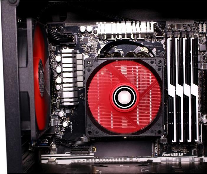 Actual product image Xilence AMD, 600-2200 ± 10% RPM, 65.4 CFM, 14 - A (25 mm)