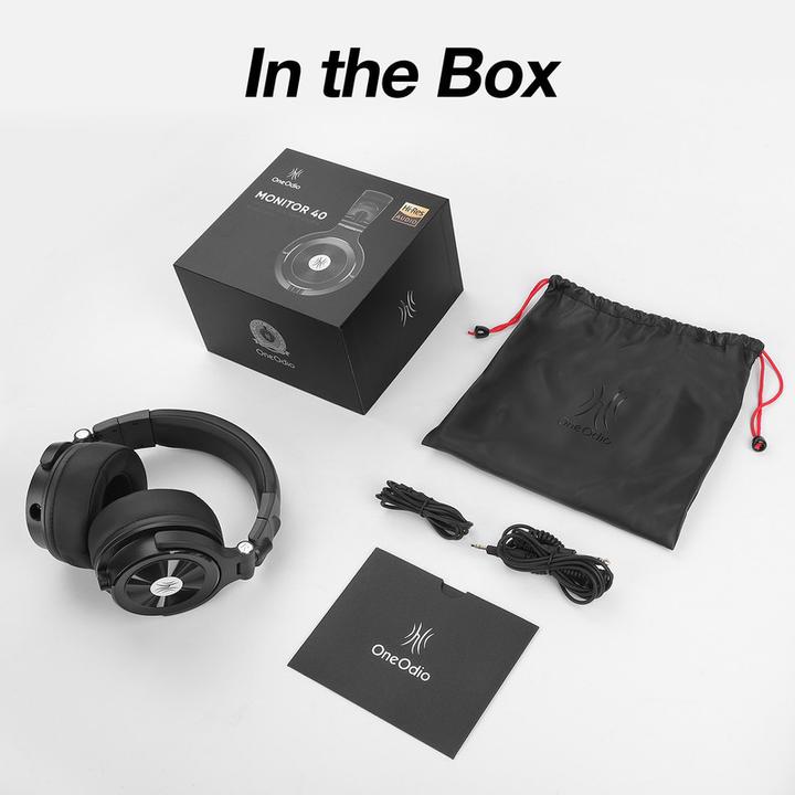 Produktbild OneOdio Headphones Monitor 40 (keine Geräuschunterdrückung, Kabelgebunden)