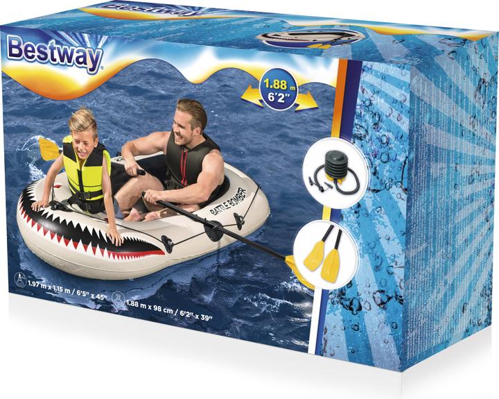 Image du produit Bestway Battle Bomber Raft bateau (188 cm, 2 pers.)