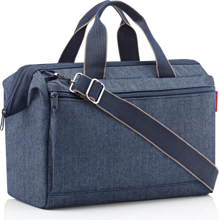 Image du produit reisenthel Sac à bandoulière Allrounder S pocket Herringbone Dark Blue