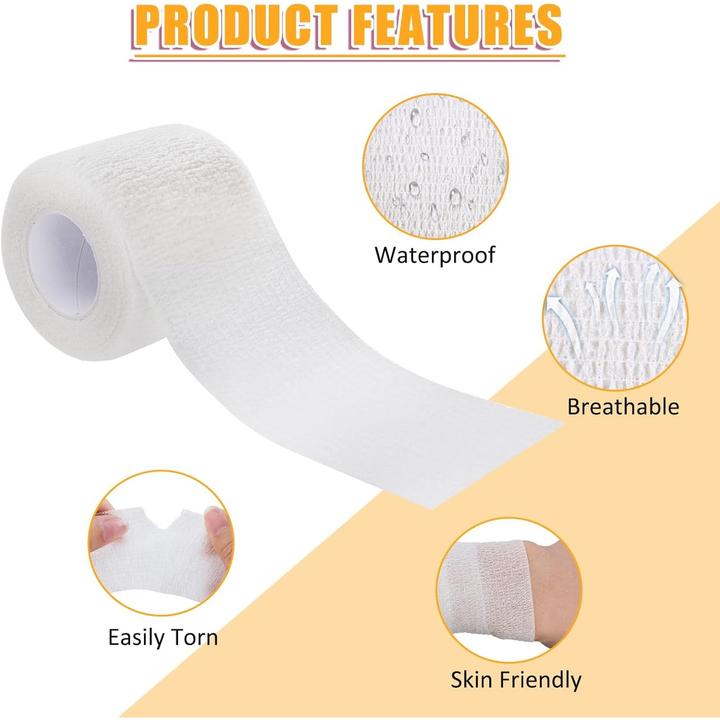 Produktbild ASMI 2 Stück selbsthaftender elastischer Pflasterverband (2 x)