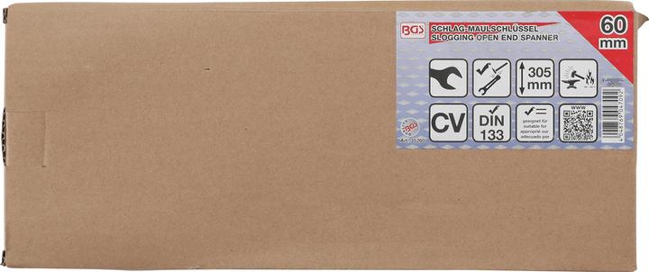 Immagine prodotto BGS Chiave a forchetta a percussione SW 60 mm (60 mm)
