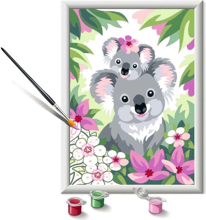 Produktbild Ravensburger Malen nach Zahlen - Süsse Koalas