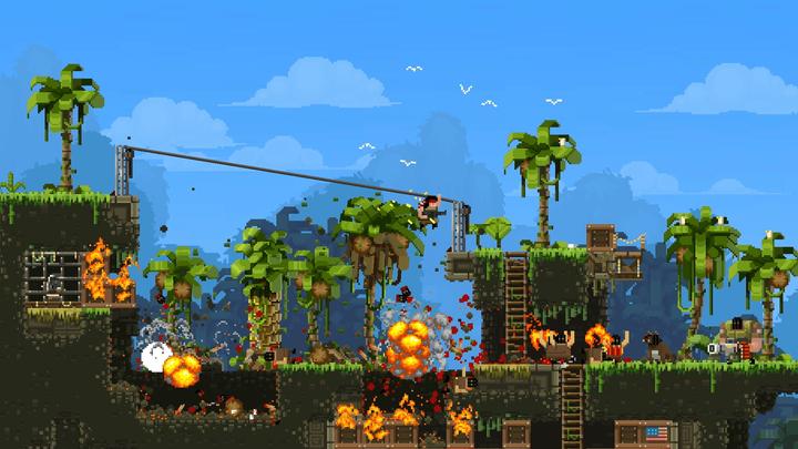 Image du produit Devolver Broforce (PS4, EN)