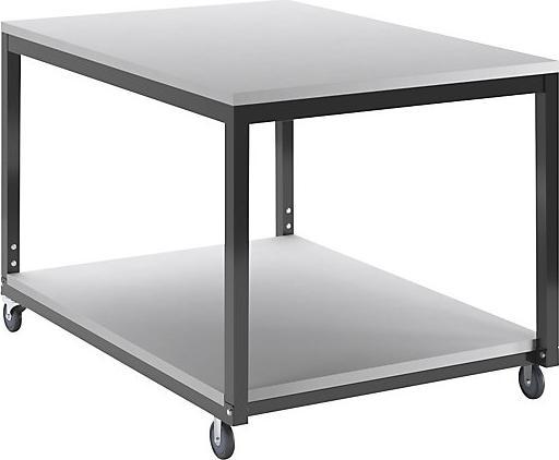 Actual product image eurokraft basic Table trolley with 2 shelves, for WT worktable system, width x depth 1000 x 700 (100 kg)