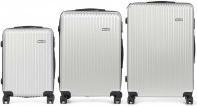 Actual product image Arte Regal set 3 suitcases set 3 light gray abs