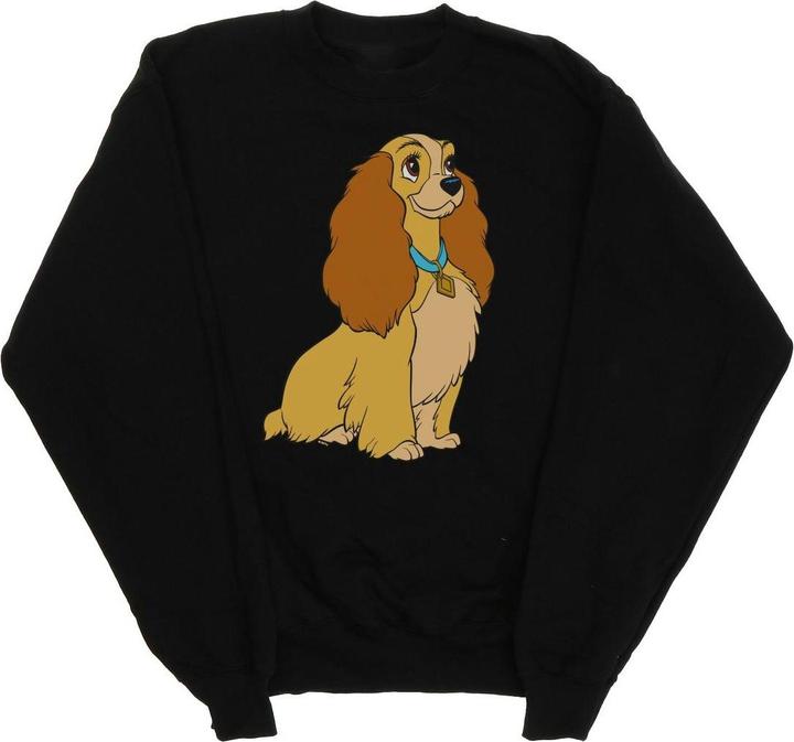 Immagine prodotto Disney Lady And The Tramp Lady Spaghetti Heart Felpa Ragazze (140, 146)
