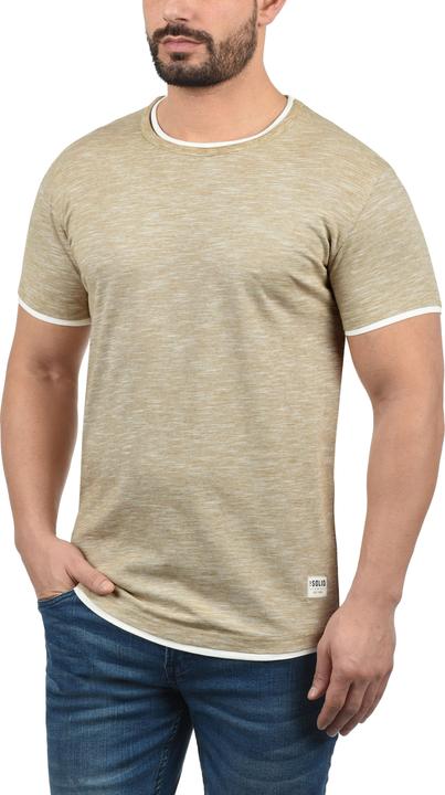 Immagine prodotto Solid Rigos T-Shirt A Maniche Corte Maglietta Da Uomo Con Girocollo In Cotone 100% (XXL)