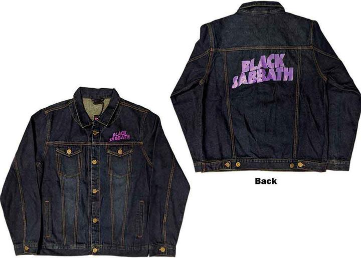 Black Sabbath Wavy Logo Denim-Jacket