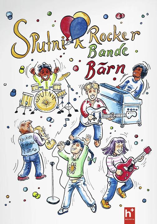 Actual product image Sputnik Rocker Bande Bärn (German, Swiss German, Nicole Provini, Sputnik all-day school, 2023)