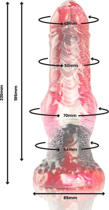 Actual product image Epic Helios Dildo With Testicle Heat And Ecstasy