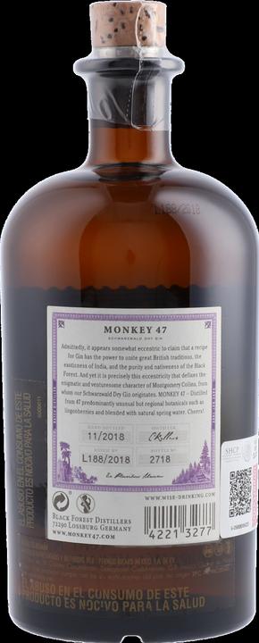 Image du produit Monkey 47 Gin sec de la Forêt-Noire (1 x 50 cl)