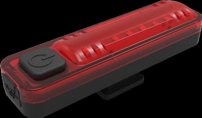 Produktbild smart Rücklicht Acrux USB mit Halter (10 lm, 10 lm)