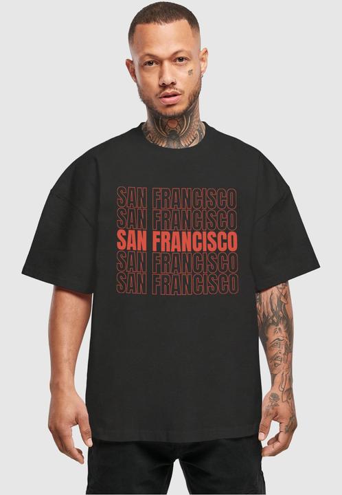 Produktbild Merchcode San Francisco Ultra Heavy Cotton Box T-Shirt - 112341 (XXL)