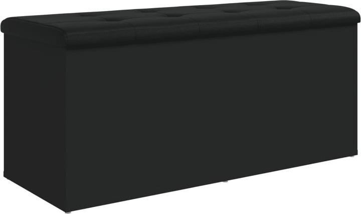 Produktbild VidaXL Sitzbank mit Stauraum Schwarz 102x42x45 cm (42 cm)