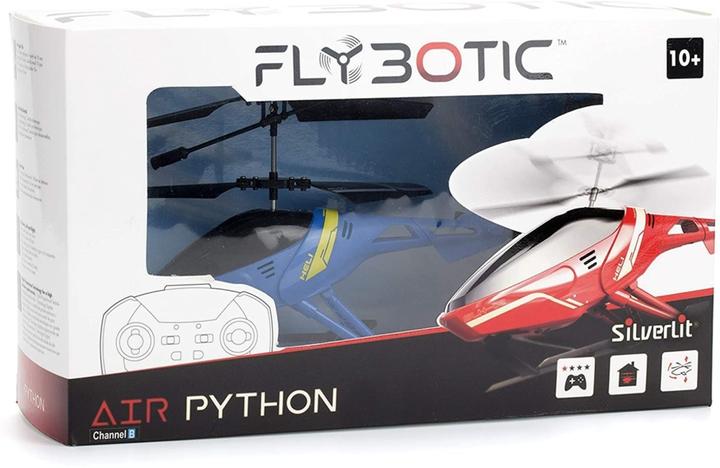 Actual product image Silverlit flybotic helicopter Air Python ass.