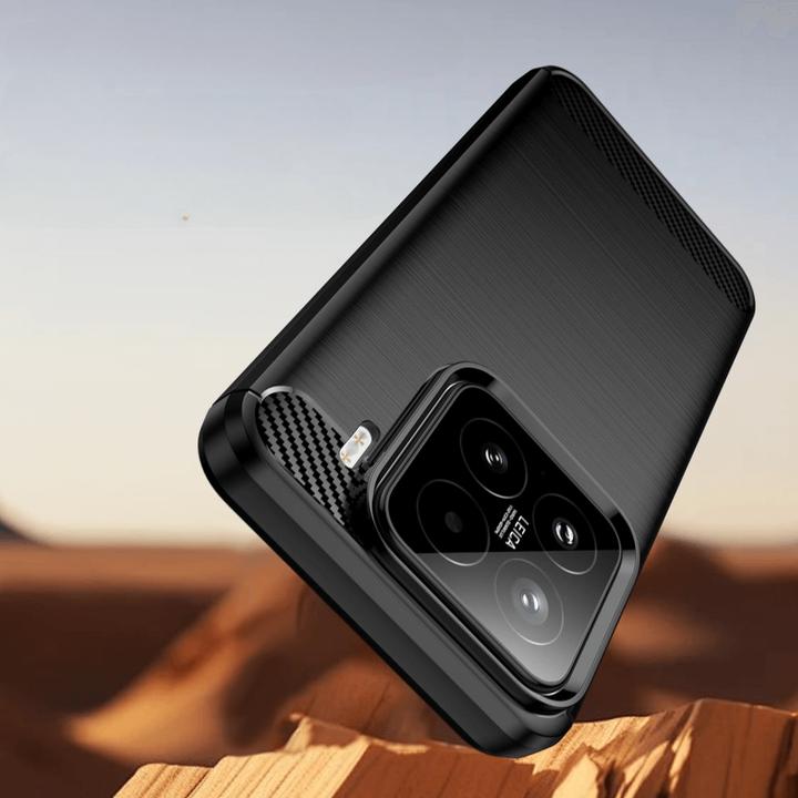 Produktbild Cover-Discount Xiaomi 15 - Metall Carbon Look Hülle (Xiaomi 15)