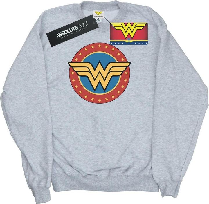 Immagine prodotto Wonder Woman Circle Logo Felpa Ragazze (116)