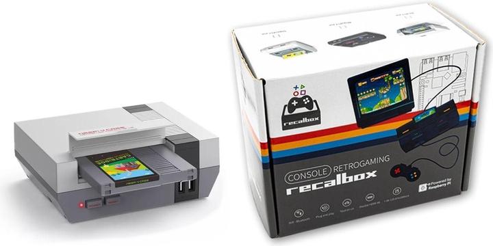 Produktbild HutoPi Official Recalbox Retrogaming console 4GB RAM / 128GB (Nespi box)