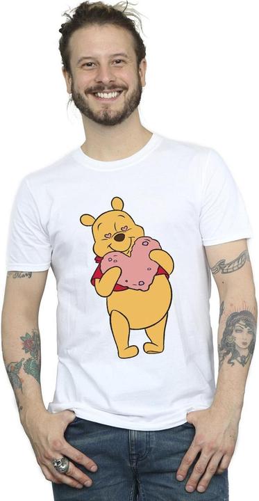 Immagine prodotto Disney Winnie The Pooh Heart Eyes Maglietta Uomo (M)