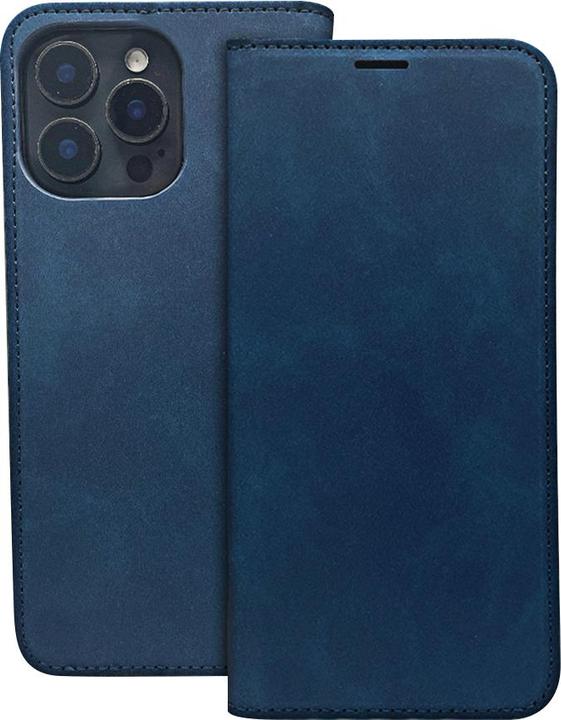 Image du produit OEM Coque Smart Suede pour iPhone 11 bleu marine (Apple iPhone 11)