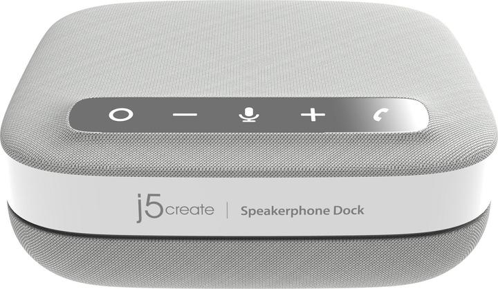 j5Create USB-C-Dock für 4K-Freisprecheinrichtung, Kabelgebunden, USB 3.2 Gen 1 (3.1 Gen 1) Type-C, 1