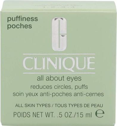 Actual product image Clinique All About Eyes (Gel, 15 ml, Day + Night)